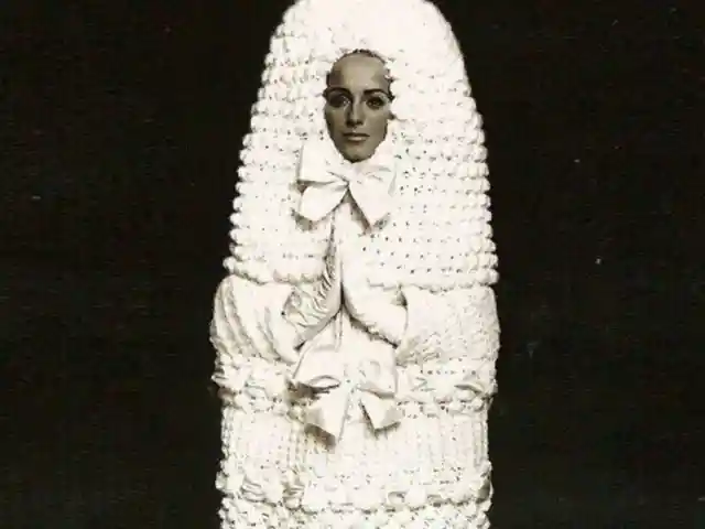 The Crocheted Tampon Wedding Dress