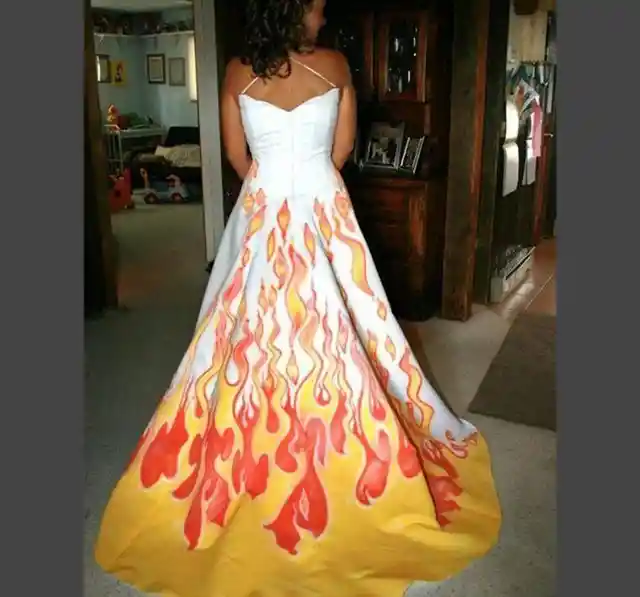 Flaming Dress