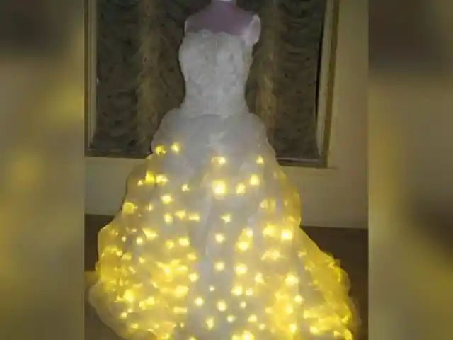 The Wedding Dress That’s So Lit