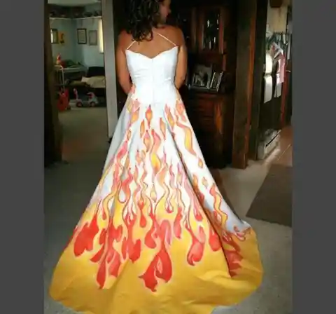 Flaming Dress